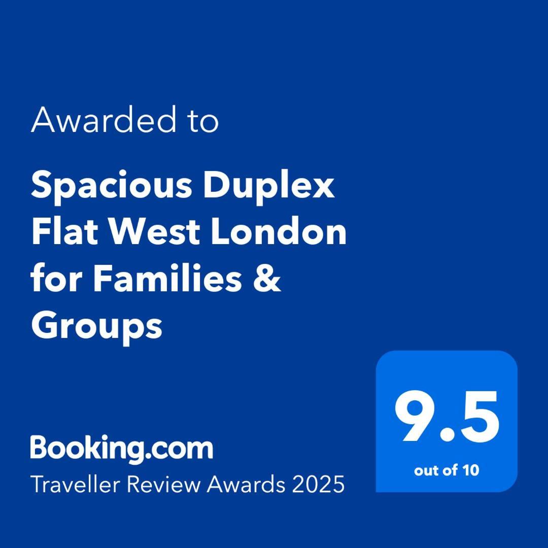 Spacious Duplex Flat West For Families & Groups Apartamento